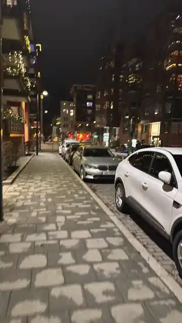 Nighttime street, late 2025